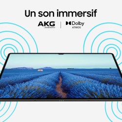 Samsung Galaxy Tab S9 Tablette avec Galaxy AI, Android, 11" 128Go de Stockage, Lecteur MicroSD, Wifi, S Pen Inclus, Crème, Exclu