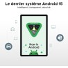 DOOGEE Tab A9 Pro+ Tablette Android 15,Tablette 11 Pouces/90Hz, Batterie 8580mAh, 30GB + 128GB/TF 2TB,Unisoc T7200 Tablette avec