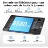 DOOGEE Tab A9 Pro+ Tablette Android 15,Tablette 11 Pouces/90Hz, Batterie 8580mAh, 30GB + 128GB/TF 2TB,Unisoc T7200 Tablette avec