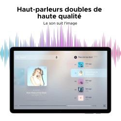DOOGEE Tab A9 Pro+ Tablette Android 16, Tablette avec Clavier/90Hz, Batterie 8580mAh, 30GB + 128GB/TF 2TB,Tablette 11 Pouces Uni