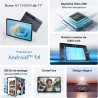 TCL Tab 11 Gen 2, écran NXTVISION de 11 Pouces, Stockage de 256 Go (Extensible jusqu'à 1 to), 6 Go de RAM (+ Extension de 6 Go d