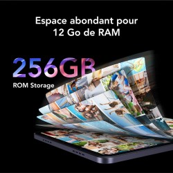 TCL Tab 11 Gen 2, écran NXTVISION de 11 Pouces, Stockage de 256 Go (Extensible jusqu'à 1 to), 6 Go de RAM (+ Extension de 6 Go d