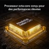 TCL Tab 11 Gen 2, écran NXTVISION de 11 Pouces, Stockage de 256 Go (Extensible jusqu'à 1 to), 6 Go de RAM (+ Extension de 6 Go d