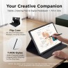 TCL NXTPAPER 14 - étui à Rabat - T-Pen - Tablette Wi-FI Display NXTPAPER 14 Pouces 16GB RAM, 256GB ROM Batterie 10000mAh Charge 