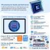 Tablette Android 15 avec 5G WiFi 10 Pouces 30Go RAM + 128Go ROM(2To Extensible), Widevine L1, Octa-Core 2.0GHz/8000mAh/8+5MP/Dou