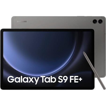 Samsung Galaxy Tab S9 FE+ Tablette, 12.4" WiFi 256Go, S Pen Inclus, Batterie Longue durée, Certification IP 68, Anthracite, Vers