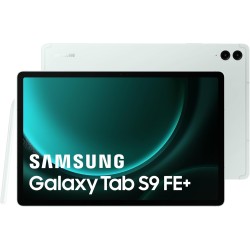 Samsung Galaxy Tab S9 FE+ Tablette, 12.4" Wifi 256Go, S Pen inclus, Batterie longue durée, Certification IP 68, Vert d'eau, Vers