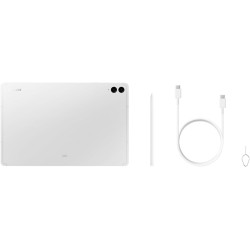 Samsung Galaxy Tab S9 FE+ Tablette, 12.4" Wifi 256Go, S Pen inclus, Batterie longue durée, Certification IP 68, Argent, Version 