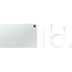 Samsung Galaxy Tab S9 FE Tablette, 10.9'' Wifi 128Go, S Pen inclus, Batterie longue durée, Certification IP 68, Vert d'eau, Vers