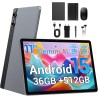 Tablette 11 Pouces Android 15 Tablette Tactile avec 4G LTE /5G WiFi,36Go+512Go/9580mAh/20W/13+8MP/Octa-Core/Face ID/TÜV/GMS/BT5.