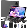Tablette 11 Pouces Android 15 Tablette avec 4G LTE /5G WiFi,Octo-Core T615,36 Go+256 Go(2To TF),8000 mAh/2 W,16 MP+8 MP,Tablette