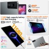 Tablette 13 Pouces Android 15 Tablette Tactile avec 4G LTE /5G WiFi,36Go+512Go/11580mAh/20W/13+8MP/Octa-Core/Face ID/TÜV/GMS/BT5