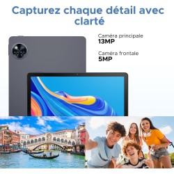 DOOGEE U11 Pro Tablette Android 16, Tablette 11 Pouces, Gemini AI 30GB RAM+256GB ROM/TF 2TB, Batterie 8580mAh, Octa-Core T7200 9
