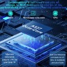 Tablette Android 15 avec 64Go ROM +2TB TF Extensible, Freeform,10 Pouces,WiFi 6, 8-Cores, Gemini AI, GMS, 8MP+5MP, Widevine L1, 