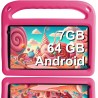 Tablette android fhd | 64go rom +7go ram (2tb extensible) | tablet 7 pouces | wifi 5g/bleutooth 5.0 | double caméra | contrôle p