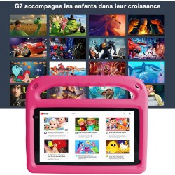 Tablette android fhd | 64go rom +7go ram (2tb extensible) | tablet 7 pouces | wifi 5g/bleutooth 5.0 | double caméra | contrôle p