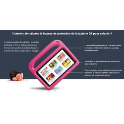 Tablette android fhd | 64go rom +7go ram (2tb extensible) | tablet 7 pouces | wifi 5g/bleutooth 5.0 | double caméra | contrôle p