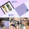 2025 Dernier 10 Pouces Tablette Android 15 avec 5G Wi-FI 6,20 GO RAM+128 GO ROM (1To TF),Octa-Core Tablette Tactile PC,GMS,Widev