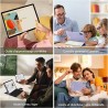 2025 Dernier 10 Pouces Tablette Android 15 avec 5G Wi-FI 6,20 GO RAM+128 GO ROM (1To TF),Octa-Core Tablette Tactile PC,GMS,Widev