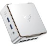 NiPoGi Essenx E2 Mini PC W-11 Pro, Ιntel Alder Lake-N95(jusqu'à 3,40 GHz), 16 Go DDR4 512 Go M.2 SSD Mini Ordinateur de Bureau, 