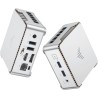 NiPoGi Essenx E2 Mini PC W-11 Pro, Ιntel Alder Lake-Ν95(jusqu'à 3,4 GHz), 16 Go DDR4 256 Go M.2 SSD Mini Ordinateur de Bureau, D