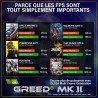 Greed® MK2 - High End PC Gamer - AMD Ryzen 7 5700X + Nvidia Geforce RTX 5060 - Ordinateur RGB Ultra Rapide + PC Gaming 4K Raytra