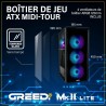 Greed®MK2 Lite - High End PC Gamer - AMD Ryzen 5 4600G + Radeon Vega 7 - Ordinateur RGB Ultra Rapide + PC Gaming 4K Raytracing a
