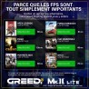 Greed®MK2 Lite - High End PC Gamer - AMD Ryzen 5 4600G + Radeon Vega 7 - Ordinateur RGB Ultra Rapide + PC Gaming 4K Raytracing a