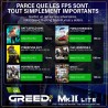 Greed®MK2 Lite - High End PC Gamer - Intel Core i5 10400F + Nvidia Geforce RTX 3050- Ordinateur RGB Ultra Rapide + PC Gaming 4K 