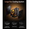 NiPoGi E3B Mini PC AMD Ryzen 7 5825U 16 Go DDR4 / 512 Go SSD Micro Ordinateur Bureau, Graphique Radeon RX Vega 8, DP + HDMI 4K, 