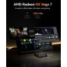 Mini PC 32 Go DDR4 1 to SSD, AMD Ryzen 5 7430U(Jusqu'à 4,3 GHz, 6C/12T) Micro Ordinateur Bureau, Radeon RX Vega 7 PC pour Bureau