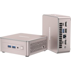 GEEKOM Mini PC A5 2025 Edition avec AMD Ryzen 5 7430U, Silencieux NUC Mini Ordinateur de Bureau avec Graphiques AMD Radeon, 16Go