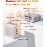 GEEKOM Mini PC A5 2025 Edition avec AMD Ryzen 5 7430U, Silencieux NUC Mini Ordinateur de Bureau avec Graphiques AMD Radeon, 16Go