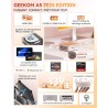GEEKOM A5 Mini PC avec AMD Ryzen 7 5825U (jusqu'à 4.5GHz) NUC Mini Ordinateur de Bureau, 16 Go RAM 512Go SSD, Mini PC Windows 11