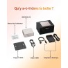 GEEKOM A5 Mini PC avec AMD Ryzen 7 5825U (jusqu'à 4.5GHz) NUC Mini Ordinateur de Bureau, 16 Go RAM 512Go SSD, Mini PC Windows 11