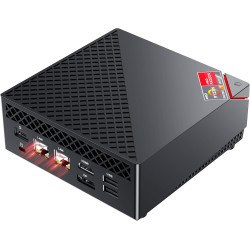 NiPoGi AM06 Pro Mini PC АMD Ryzen 7 7730U(8C/16T, jusqu'à 4,5 GHz), 32 Go DDR4 1 to M.2 SSD Mini Desktop Computer WiFi 6, Graphi