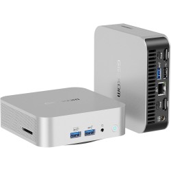 GEEKOM A8 Mini PC avec AMD Ryzen 7 8745HS, 32 Go DDR5 1To SSD, 6X USB | Affichage 8K | Windows 11 Pro | Mini Computer Compact av