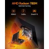 GEEKOM A8 Mini PC avec AMD Ryzen 7 8745HS, 32 Go DDR5 1To SSD, 6X USB | Affichage 8K | Windows 11 Pro | Mini Computer Compact av