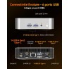 GEEKOM A8 Mini PC avec AMD Ryzen 7 8745HS, 32 Go DDR5 1To SSD, 6X USB | Affichage 8K | Windows 11 Pro | Mini Computer Compact av