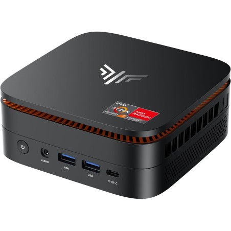 NiPoGi Hyper H1 Mini PC W-11 Pro ΑΜD Ryzen 7 6800H(Max 4.7GHz,8C/16T) 32Go DDR5 4800MHz(16Go+16Go)/512Go M.2 NVMe PCIe3.0 SSD,Or