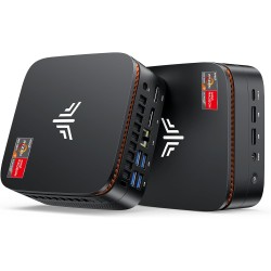 NiPoGi Hyper H1 Mini PC W-11 Pro ΑΜD Ryzen 7 6800H(Max 4.7GHz,8C/16T)32Go(16+16Go)DDR5 4800MHz/1To M.2 NVMe SSD,Ordinateur de Bu