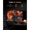 NiPoGi Hyper H1 Mini PC W-11 Pro ΑΜD Ryzen 7 6800H(Max 4.7GHz,8C/16T)32Go(16+16Go)DDR5 4800MHz/1To M.2 NVMe SSD,Ordinateur de Bu