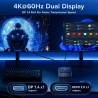 NiPoGi Essenx E1 Mini PC W-11 Pro Ιntel Alder Lake N95 (Max 3,4 GHz) 16Go DDR4+512 Go SSD, Tour PC/Gigabit Ethernet/2.4+5G WiFi/