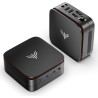 Acemagician mini pc, alder lake-n ν95 jusqu'à 3,4 ghz,16 go ddr4 512 go m.2 ssd micro ordinateur de bureau, 4k uhd, wlan, bleuto