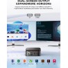 Acemagician mini pc, alder lake-n ν95 jusqu'à 3,4 ghz,16 go ddr4 512 go m.2 ssd micro ordinateur de bureau, 4k uhd, wlan, bleuto