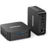 ACEMAGICIAN Vista Mini V1 Mini PC,Ιntel Alder Lake-Ν95(jusqu'à 3,4 GHz),16Go DDR4 1To SSD, Шin11 Pro Micro Ordinateur de Bureau 