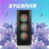 STGsivir PC Gamer Fixe,Ordinateur Gaming,GeForce RTX 3060 12G GDDR6,Ryzen 5 5500 up to 4.2Ghz,32Go DDR4,1To SSD,WiFi 6,BT5.0,Ven