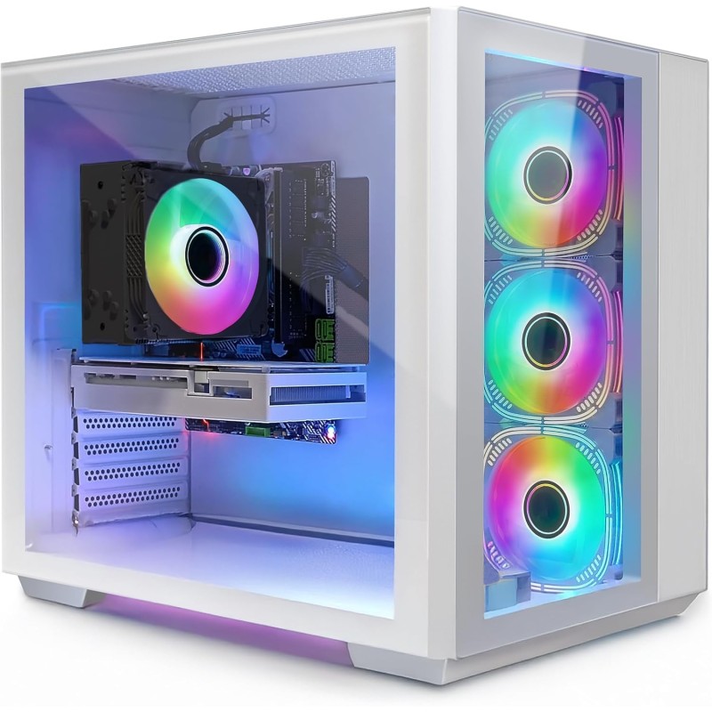 STGsivir PC Gamer Fixe,Ordinateur Gaming,GeForce RTX 3060 12Go GDDR6,Core i7 up to 3.9Ghz,16Go RAM,1To SSD,WiFi 6,BT 5.0,Ventila