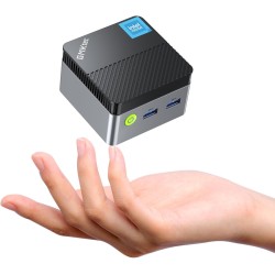 GMKtec N97 Mini PC Windows 11 ro(Beat N150/N100/N95) Mini Computer G5, Intel Alder Lake N97 12th(up to 3.60GHz) 12GB DDR5 256GB 