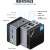 GMKtec N97 Mini PC Windows 11 ro(Beat N150/N100/N95) Mini Computer G5, Intel Alder Lake N97 12th(up to 3.60GHz) 12GB DDR5 256GB 